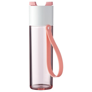 Sticlă pentru apă Rosti Mepal Justwater, 500 ml, roz