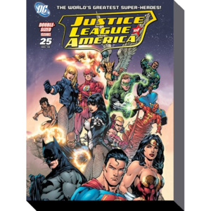 Justice League - Heroes Tablou Canvas, (60 x 80 cm)