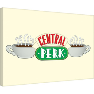 Friends -Central Perk Cream Tablou Canvas, (80 x 60 cm)