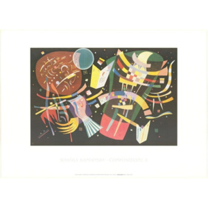 Composition X Reproducere, Kandinsky, (30 x 24 cm)