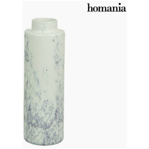 Vază albă ceramică mov by Homania