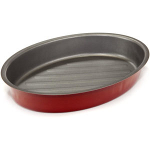 Tavă de copt ovală Red Culinaria 30 x 21 cm, BANQUET