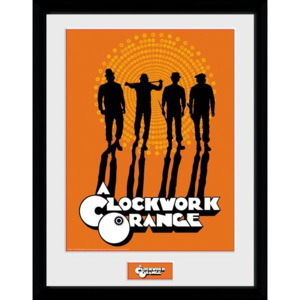 Clockwork Orange - Silhouettes Afiș înrămat