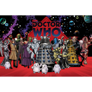 Doctor Who - Compilation Poster, (91,5 x 61 cm)