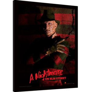 A Nightmare On Elm Street - Freddy Krueger Afiș înrămat