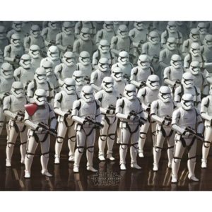 Star Wars Episode VII: The Force Awakens - Stormtrooper Army Poster, (50 x 40 cm)