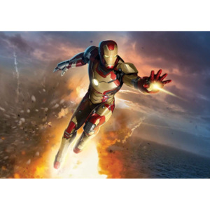 Iron Man Marvel Avengers Fototapet, (254 x 184 cm)