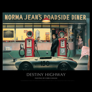 Destiny Highway - Chris Consani Reproducere, (60 x 80 cm)