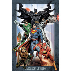 DC Comics - Justice League Group Poster, (61 x 91,5 cm)