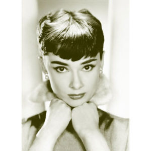 Audrey Hepburn - sepia Poster, (61 x 91,5 cm)