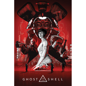 Ghost In The Shell - Red Poster, (61 x 91,5 cm)