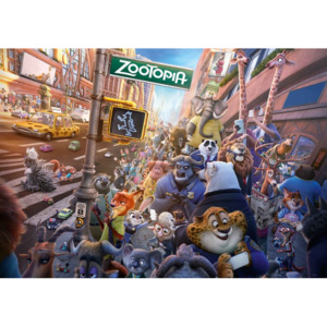 Walt Disney Zootopia Fototapet, (416 x 254 cm)