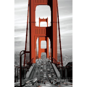 San Francisco - golden gate bridge Poster, (61 x 91,5 cm)