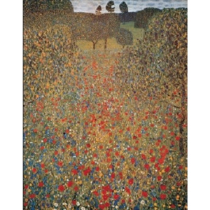 Meadow With Poppies Reproducere, Gustav Klimt, (60 x 80 cm)
