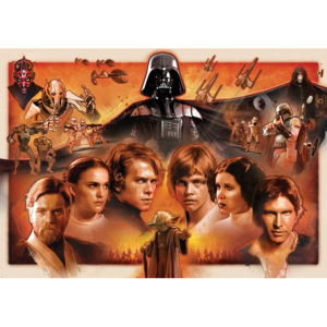 Star Wars Force Awakens Fototapet, (208 x 146 cm)