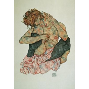 Sitting Woman Reproducere, Egon Schiele, (60 x 80 cm)