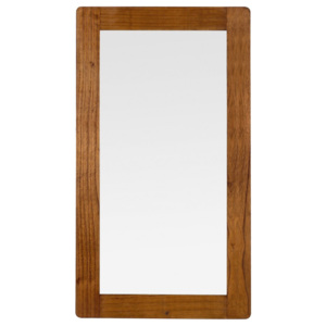 Oglindă cu ramă din lemn mindi Moycor Flash