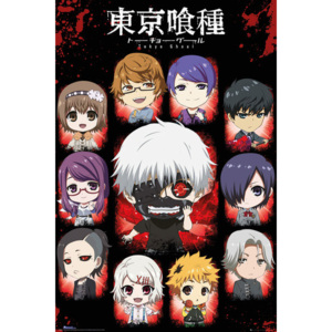 Tokyo Ghoul - Chibi Characters Poster, (61 x 91,5 cm)