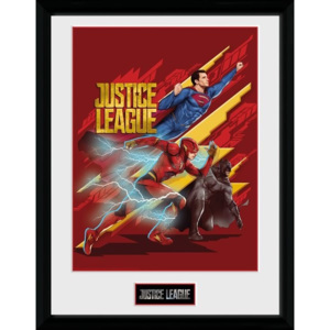 Justice League Movie - Trio Afiș înrămat