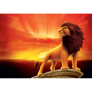 Disney Lion King Sunrise Fototapet, (211 x 90 cm)