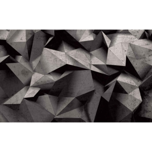 Modern Abstract Geometric Art Fototapet, (211 x 90 cm)