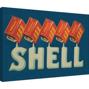 Shell - Five Cans 'Shell', 1920 Tablou Canvas, (80 x 60 cm)
