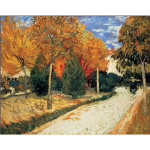 Autumn Garden Reproducere, Vincent van Gogh, (30 x 24 cm)