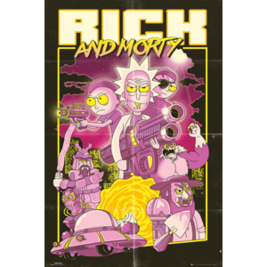 Rick and Morty - Action Movie Poster, (61 x 91,5 cm)