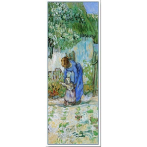 First Steps (after Millet), 1890 Reproducere, Vincent van Gogh, (35 x 100 cm)