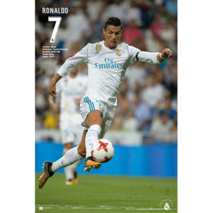 Real Madrid - Ronaldo 2017/2018 Poster, (61 x 91,5 cm)