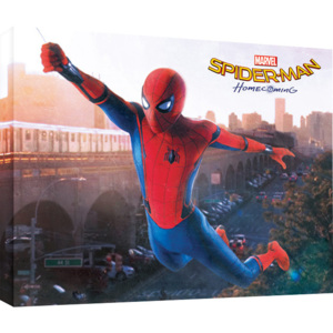 Spider-Man Homecoming - Swing Tablou Canvas, (60 x 80 cm)