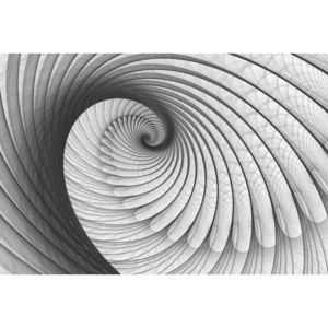 Abstract Swirl Fototapet, (211 x 90 cm)