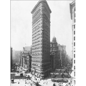 New York - Flatiron building Reproducere, A. LOEFLER, (60 x 80 cm)