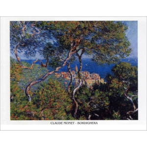 Bordighera, 1884 Reproducere, Claude Monet, (30 x 24 cm)