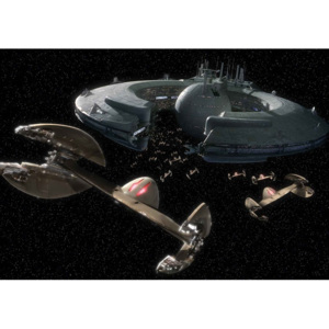 Star Wars Droid Control Ship Lucrehulk Fototapet, (368 x 254 cm)