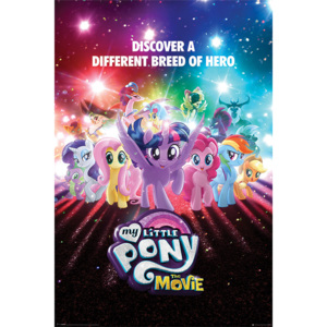 My Little Pony Movie - A Different Breed of Hero Poster, (61 x 91,5 cm)