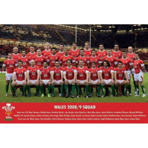 Wales - 2008/2009 Team Poster, (91,5 x 61 cm)