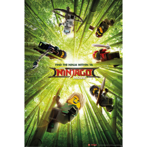 LEGO® Ninjago Movie - Bamboo Poster, (61 x 91,5 cm)