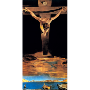 Christ of Saint John of the Cross, 1951 Reproducere, Salvador Dalí, (50 x 100 cm)