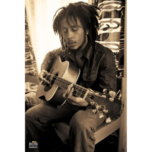 Bob Marley - sepia Poster, (61 x 91,5 cm)