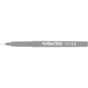 Liner ARTLINE 200, varf fetru 0.4mm - gri