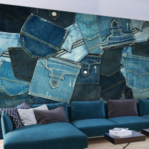 Fototapet - Jeans Pockets 100x70 cm