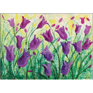 Spring Flowers Reproducere, (30 x 30 cm)