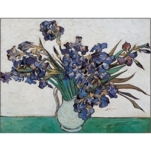 Vase with Irises, 1890 Reproducere, Vincent van Gogh, (80 x 60 cm)