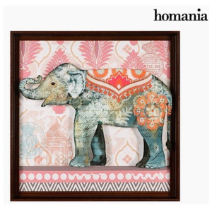 Tablou în Acril Elefant (71 x 71 cm) by Homania