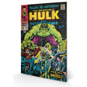 Hulk - Tales To Astonish Pictură pe lemn, (40 x 59 cm)