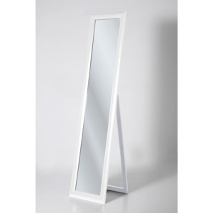 Oglindă cu suport Kare Design Modern Living, înălțime 170 cm, alb