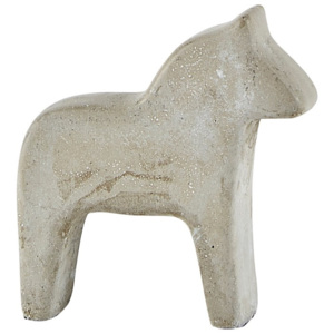 Figurină decorativă KJ Collection Snowy Horse, 9 cm