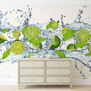 Limes Water Fototapet, (211 x 90 cm)