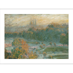 The Tuileries (study), 1875 Reproducere, Claude Monet, (70 x 50 cm)